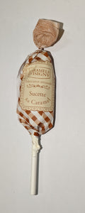 Sucette caramel au sel de Guérande - Le Bonbon au Palais